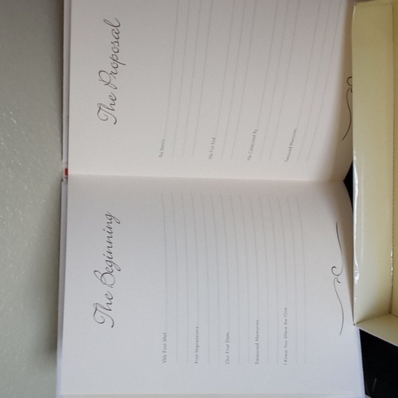 Wedding memory book ivory - Picture 3 of 9